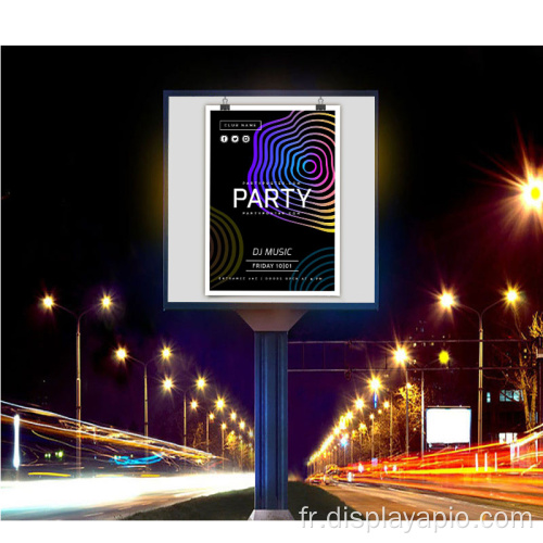 Écran LED de publicité numérique en plein air couleur pleine couleur